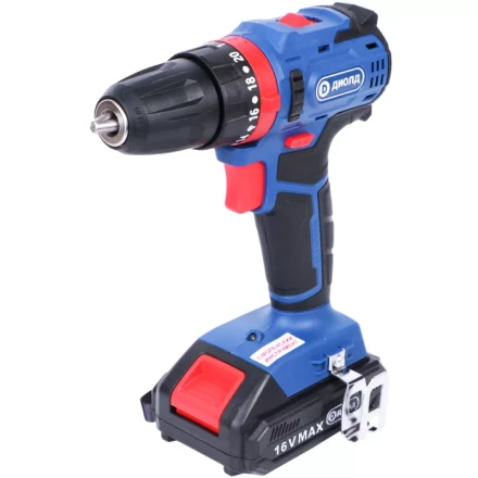 Аккумуляторная дрель-шуруповерт Диолд ДЭА-16ЛИ-01 У купить в Перми