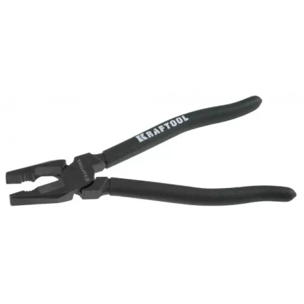 Плоскогубцы KRAFTOOL &quot;KarbMax&quot; комбинированные, с твердосплавными вставками, покрытие оксидированное с полировкой, 220мм 22018-1-22 купить в Перми