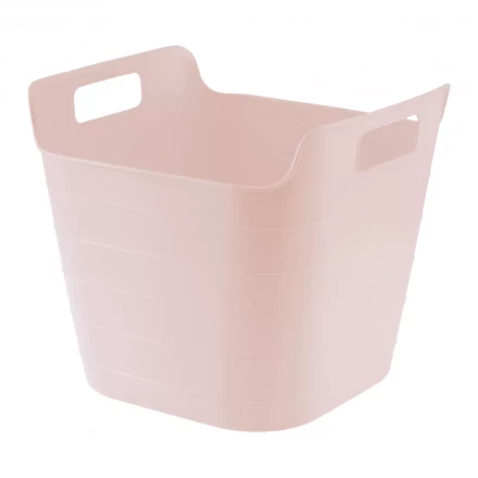 Ведро гибкое сверхпрочное 26 л розовое Сибртех 67511 купить в Перми