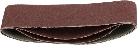 Лента STAYER &quot;MASTER&quot; шлифовальная универсальная бесконечная на тканевой основе, для ЛШМ, P100, 75х533мм, 3шт 35442-100 купить в Перми