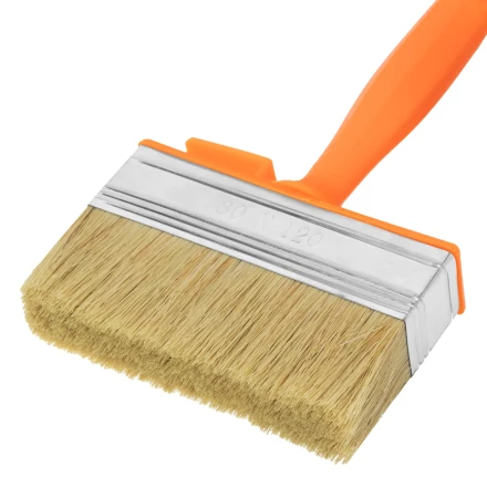 Кисть-ракля, 30х120 мм, натуральная щетина, пластмассовый корпус, пластмассовая ручка// Sparta 841068 купить в Перми