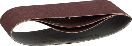 Лента шлифовальная бесконечная ЗУБР &quot;МАСТЕР&quot; на тканевой основе, для ЛШМ, P100, 75х457мм, 3шт 35541-100 купить в Перми