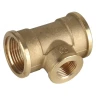 Тройник GENERAL FITTINGS переходной, латунь, г/г/г, 3/4"-1/2"-3/4" 51061-3/4-1/2-3/4 купить в Перми