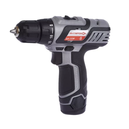 Аккумуляторная дрель-шуруповерт ИНТЕРСКОЛ ДА-12ЭР Li-ion (2 х 2Ач) купить в Перми