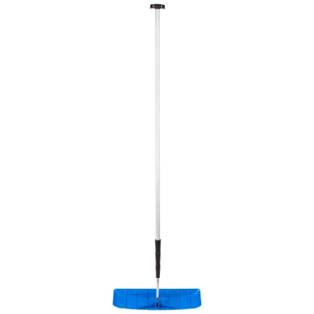 Скребок для уборки снега с крыш 610х140 мм, алюминиевая телескоп. рукоятка, длина 2-6 м// Россия 61671 купить в Перми