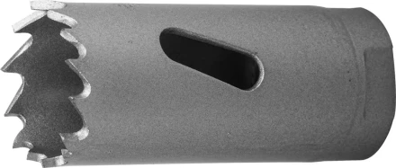 Коронка ЗУБР "ЭКСПЕРТ" биметаллическая, быстрорежущая сталь, глубина сверления до 38мм, d-19мм 29531-019_z01 купить в Перми