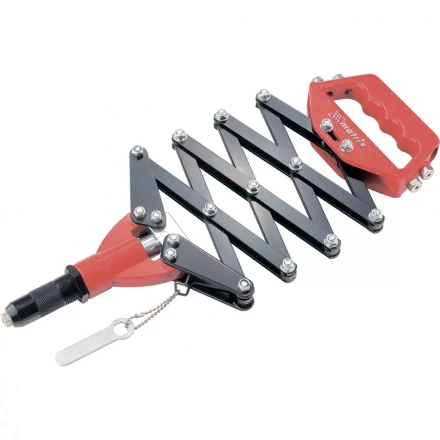 Заклепочник, 800 мм, &quot;Гармошка&quot;, усиленный, заклепки 3,2-4,0-4,8-6,0-6,4 мм Matrix 405505 купить в Перми