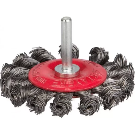 STAYER &quot;PROFESSIONAL&quot;. Щетка дисковая для дрели, жгутированная стальная проволока 0,5мм, 75мм 35115-075_z01 купить в Перми