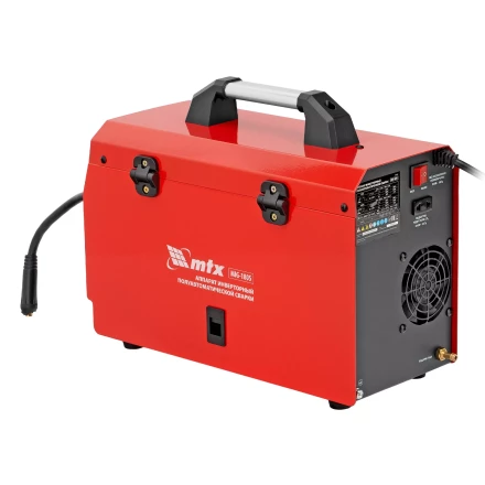 Аппарат инвертор. полуавтомат. cварки MTX MIG-180S 94302, 180A, ПВ 60%, катушка 5 кг купить в Перми