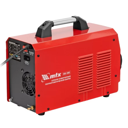 Аппарат инвертор. полуавтомат. cварки MTX MIG-180S 94302, 180A, ПВ 60%, катушка 5 кг купить в Перми