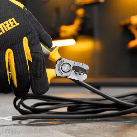 Кабелерез 160 мм Denzel 17729, трехкомпонентные рукоятки купить в Перми