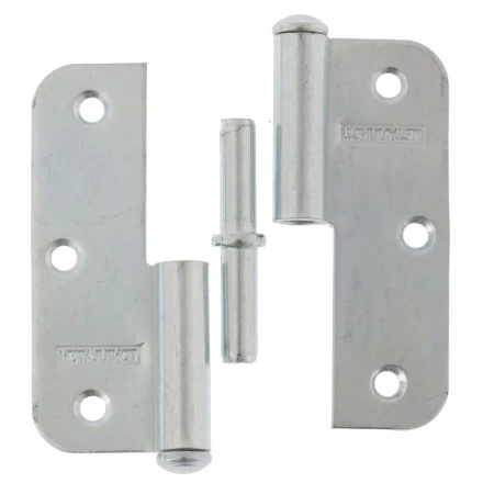 Петля накладная ПН1-85 правая цинк 4штуки Металлист Россия 91552 купить в Перми