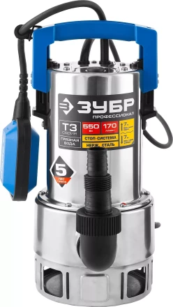 Насос дренажный НПГ-Т3-550-С серия ПРОФЕССИОНАЛ купить в Перми