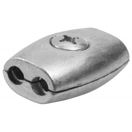 Зажим троса ЗУБР &quot;Бочонок&quot;, 6мм, 2 шт 4-304456-06 купить в Перми