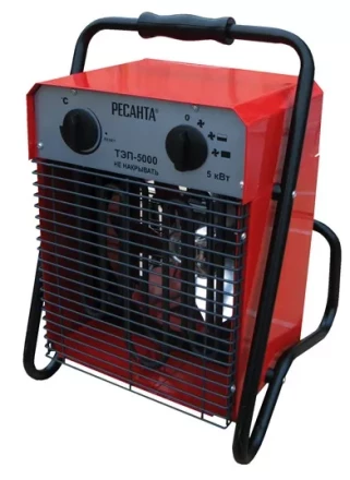 Тепловая пушка электрическая РЕСАНТА ТЭП-5000 купить в Перми