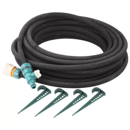 Шланг RACO сочащийся, в комплекте с коннекторами и колышками, 1/2&quot;x15м 4270-55927 купить в Перми