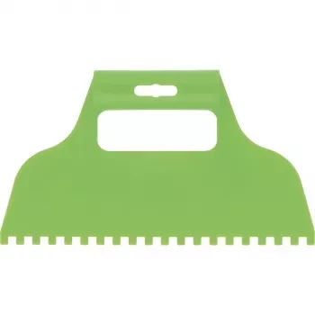 Шпатель для клея, пластмассовый, зубчатый 6х6 мм  СИБРТЕХ 86015 купить в Перми