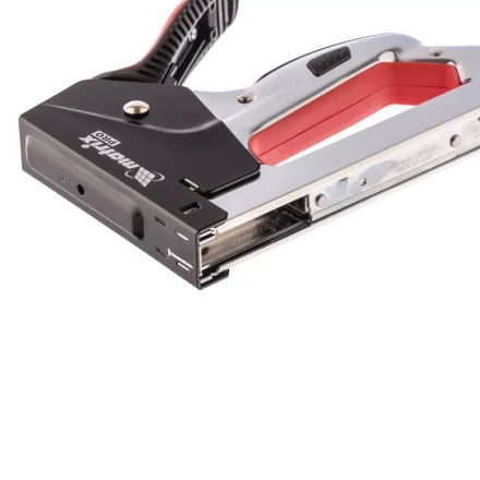 Степлер мебельный стальной быстрая загрузка тип скобы 53 6-10 мм PRO Matrix 40916 купить в Перми