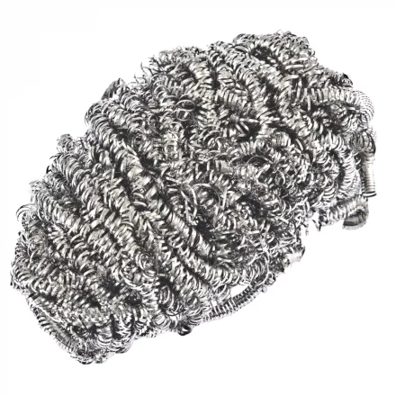 Мочалка для посуды 2 шт нержавеющая сталь Elfe 92371 купить в Перми