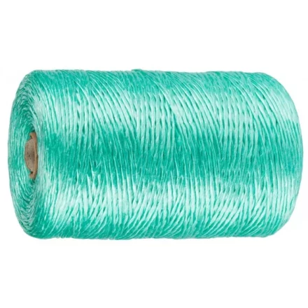 Шпагат ЗУБР многоцелевой полипропиленовый, зеленый, d=1,8 мм, 500 м, 50 кгс, 1,2 ктекс 50033-500 купить в Перми