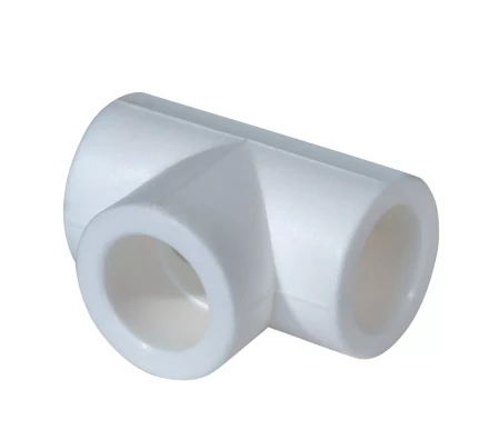 Тройник PP-R 50мм белый (12/72) 45404 купить в Перми