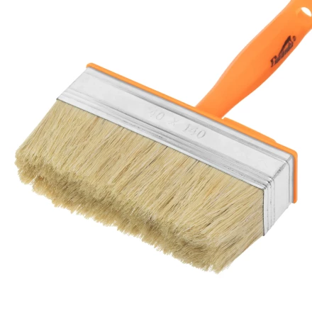 Кисть-ракля, 40х140 мм, натуральная щетина, пластмассовый корпус, пластмассовая ручка// Sparta 841069 купить в Перми