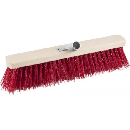 Щетка GRINDA &quot;EURO&quot; уличная без ручки, буковая колодка, жесткая щетина, с металлическим держателем для черенка, 40см 39193-40 купить в Перми