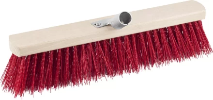 Щетка GRINDA &quot;EURO&quot; уличная без ручки, буковая колодка, жесткая щетина, с металлическим держателем для черенка, 40см 39193-40 купить в Перми