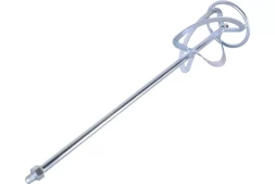 Насадка-миксер оцинкованная Вихрь 120х600 мм, М14 для строительных смесей 73/3/7/8