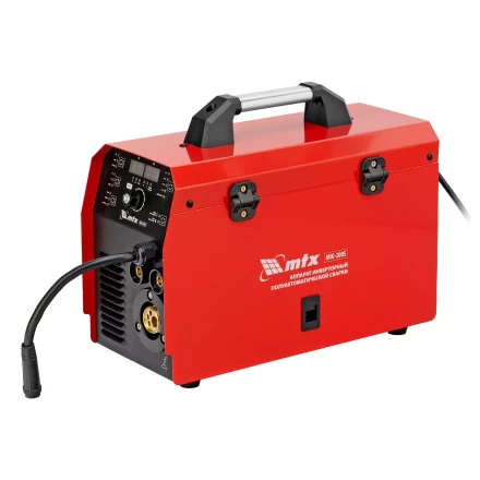 Аппарат инвертор. полуавтомат. cварки MTX MIG-200S, 200A, ПВ 60%, катушка 5 кг купить в Перми