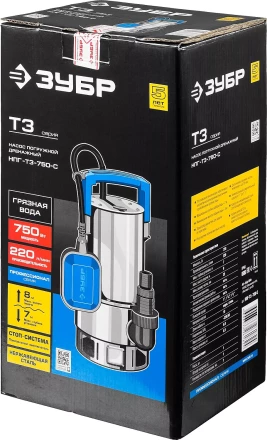 Насос дренажный НПГ-Т3-750-С серия ПРОФЕССИОНАЛ купить в Перми