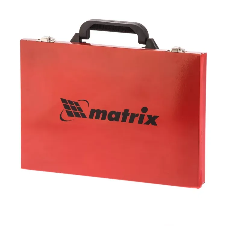 Набор сверл по металлу 1-10 мм 170 шт. HSS в металлическом кейсе Matrix 723170 купить в Перми