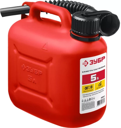 ЗУБР 5 л, пластиковая канистра (38366-5) купить в Перми