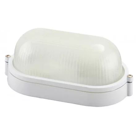 Светильник уличный СВЕТОЗАР влагозащищенный, овал, цвет белый, 60Вт SV-57201-W купить в Перми