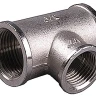 Тройник GENERAL FITTINGS переходной, никелированная латунь, г/г/г, 3/4"-1/2"-3/4" 51060-3/4-1/2-3/4 купить в Перми