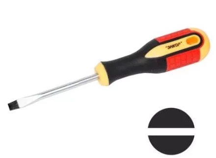 Отвертка шлиц. 1,2х6,5х125мм,трехкомп рук. 19615 купить в Перми