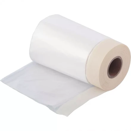 Пленка защитная с клеящей лентой 0.55 мм х 15 метров MATRIX 88750 купить в Перми