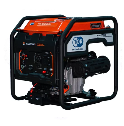 Генератор бензиновый инверторный TOR KM2800i 2,8 кВт 220В 12 л с электростартером 1025974 купить в Перми