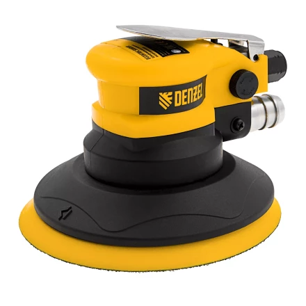 Эксцентриковая шлифовальная машина Denzel EPG150, 150 мм, 10000 об/мин, 5 мм, 160 л/мин 57476 купить в Перми