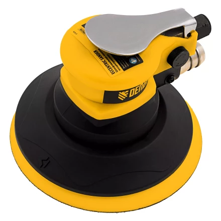 Эксцентриковая шлифовальная машина Denzel EPG150, 150 мм, 10000 об/мин, 5 мм, 160 л/мин 57476 купить в Перми