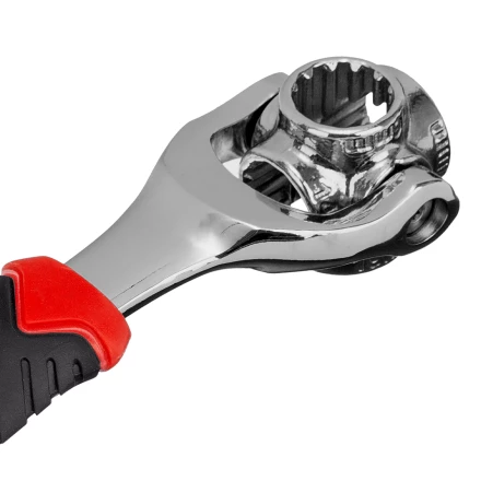 Ключ универсальный 48 в 1, СrV, 8-19мм, Spline Matrix 14999 купить в Перми