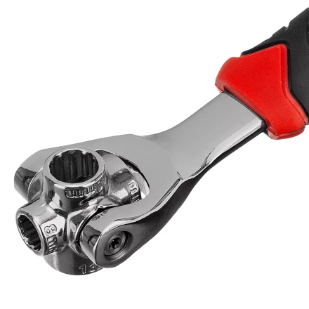 Ключ универсальный 48 в 1, СrV, 8-19мм, Spline Matrix 14999 купить в Перми