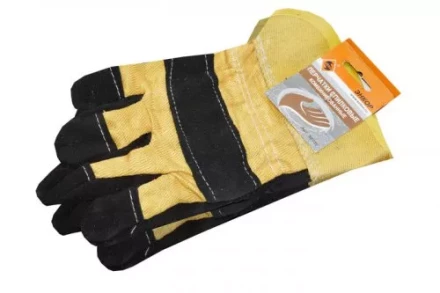 Перчатки спилковые комбинированные Энкор 1/10 58730 купить в Перми