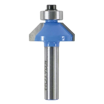 Фреза кромочная конусная с подшипником  HOBBY 35,5мм 45°  Кратон 1 09 03 032 купить в Перми