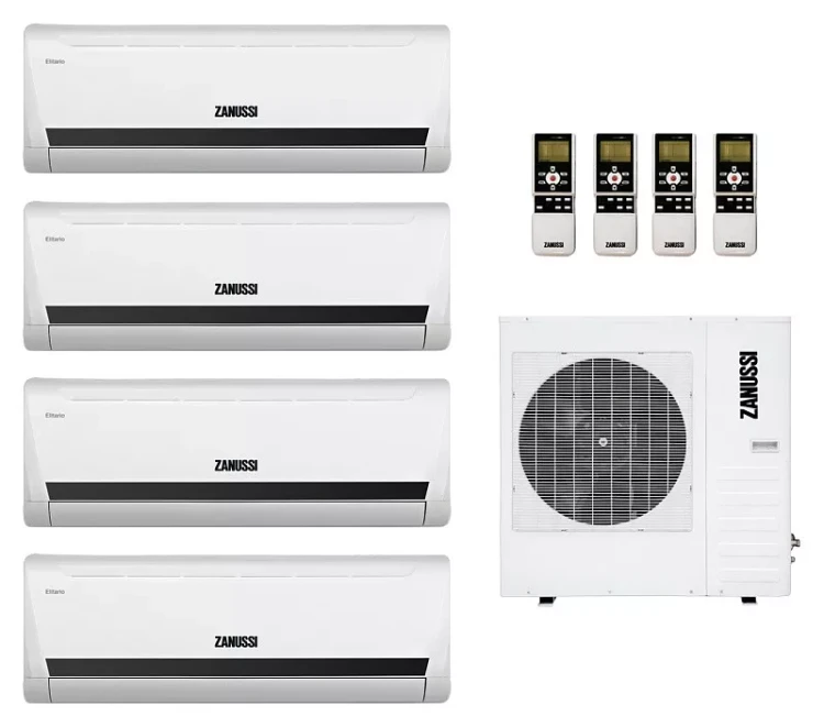 Внешний блок ZANUSSI ZACO-27 H4 FMI/N1 Multi Combo сплит-системы купить в Перми