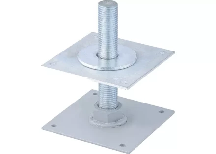 Анкер регулируемый по высоте ARH 120 - 24 цинк СИБРТЕХ 46563 купить в Перми