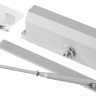 Доводчик дверной STAYER, для дверей массой до 100 кг, цвет белый 37916-100 купить в Перми