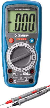 Мультиметры PRO-815-T цифровой серия ПРОФЕССИОНАЛ купить в Перми