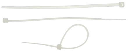 Кабельные стяжки белые КС-Б2 нейлоновые пакет серия ПРОФЕССИОНАЛ купить в Перми