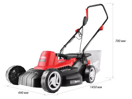 Газонокосилка электрическая ЗГКЭ-38-1600 серия МАСТЕР купить в Перми